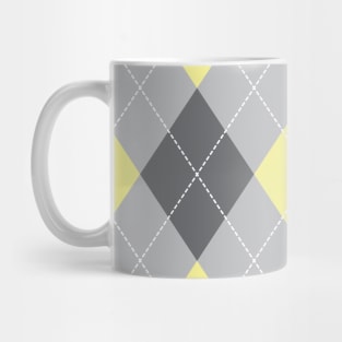 Haus Pastel Argyle - Huffle Mug